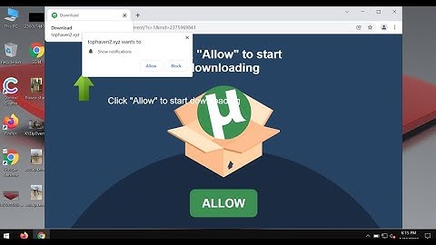 Tophaven2.xyz pop-up notifications - how to remove?