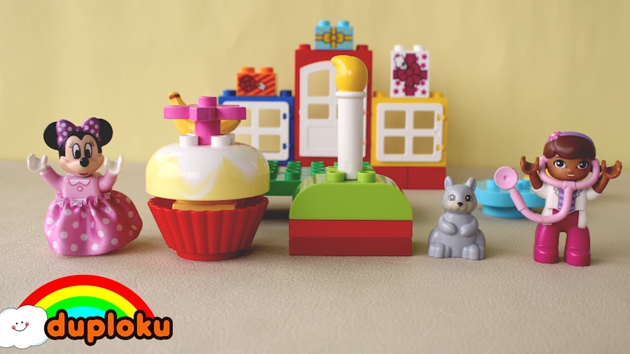 Lego Duplo Kue Untuk Tupai Bersama Minnie Mouse Restoran Cake