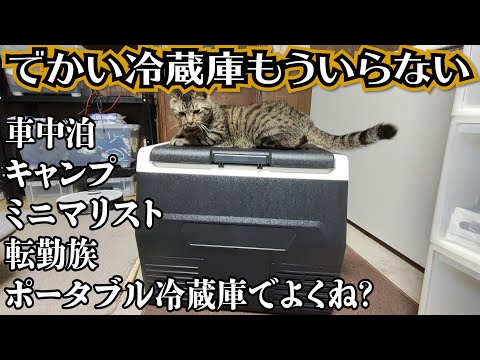 calmdo車載用冷蔵庫 CalmDo車載冷蔵庫 35L車用冷蔵冷凍庫 2WAY電源対応 ポータブル冷蔵