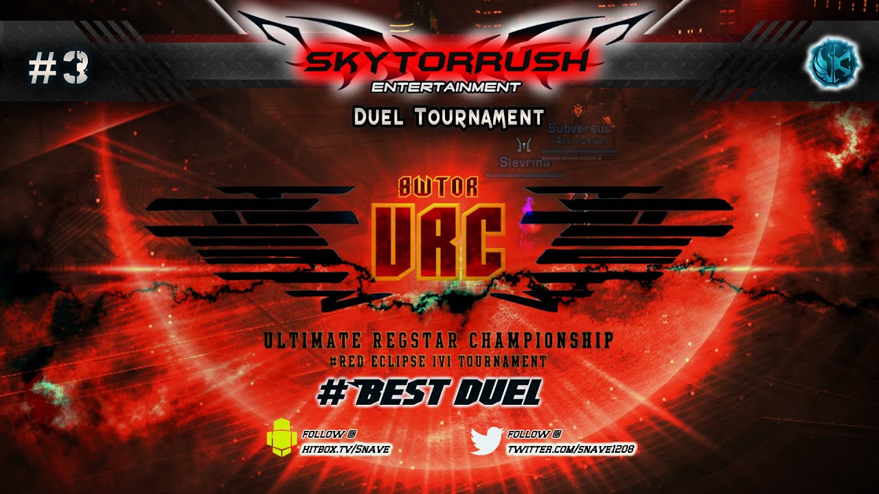 Swtor: urc # 3 epic duel subversus vs slervina youtube
