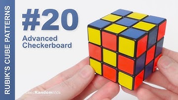 How to do the advanced checkerboard pattern on a 3x3 Rubik