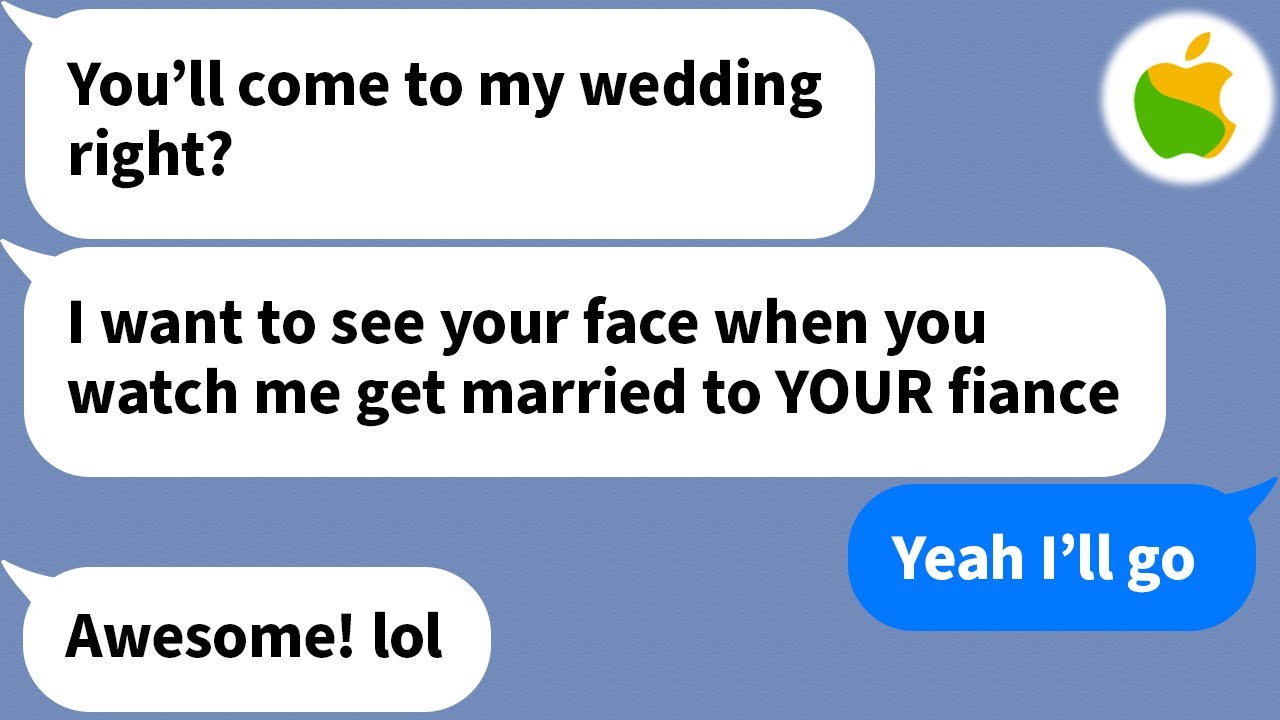 【Apple】 My little sister stole my fiancé and invited me to their wedding