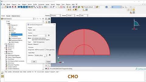 ABAQUS tutorial: Impact analysis - Rigid projectile and Eroding plate