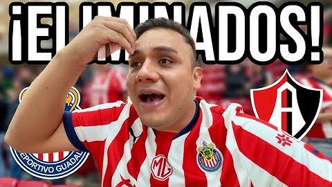 CHIVAS vs ATLAS 1-2 ¡ELIMINADOS DEL TORNEO! *ESTOY FURIOSO* Reacción Desde Estadio Akron