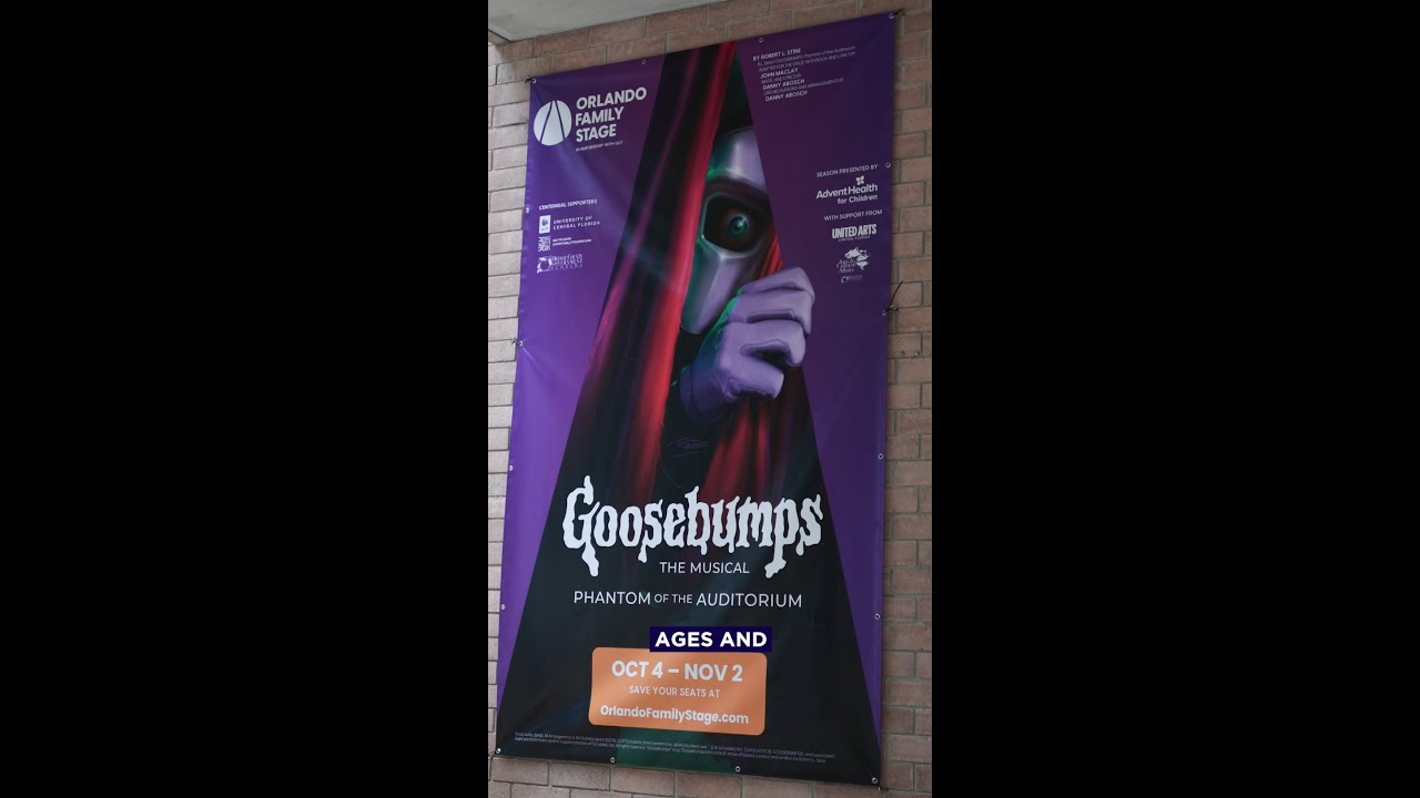 GOOSEBUMPS THE MUSICAL AT ORLANDO FAMILY STAGE
