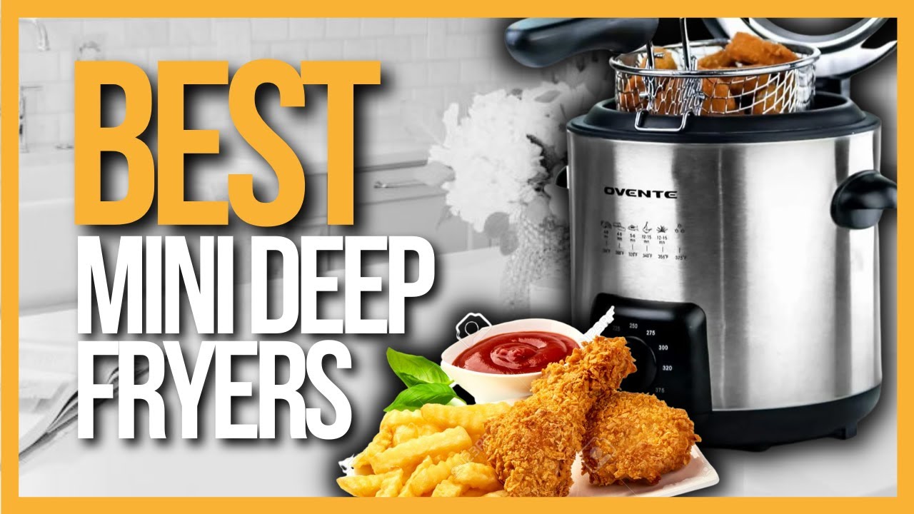 ✓ TOP 5 Mini Deep Fryers  Best Deep Fryers Review - Blackfriday