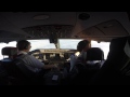 Priv nr 10 Cockpit View Landing EPWA Warsaw Embraer 175  GoPro HD