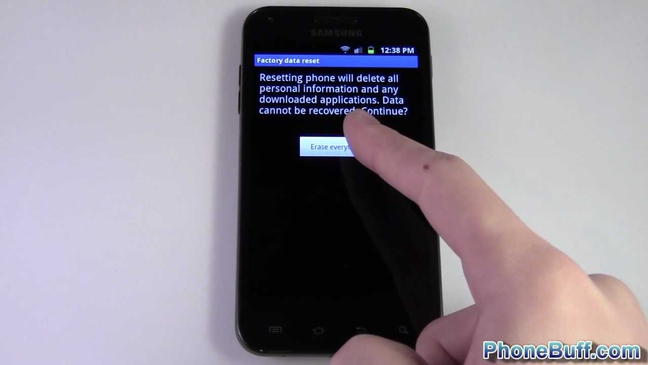 How To Factory Reset Your Android Phone - YouTube