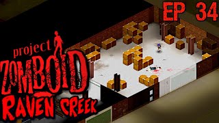 McCoy Logging Warehouse Is Stacked! |Project Zomboid - Return To Raven Creek - High Population-B41
