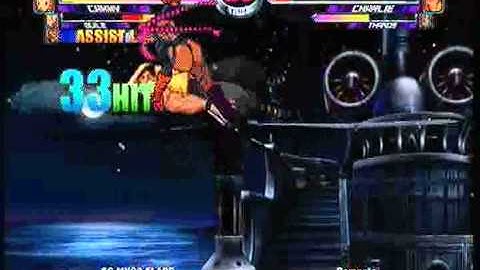 MvC2 Online (360): Flapp (Gui/OR/Cam) vs Brett (Cha/Ice/Tha) 3 .:6.15.11:.