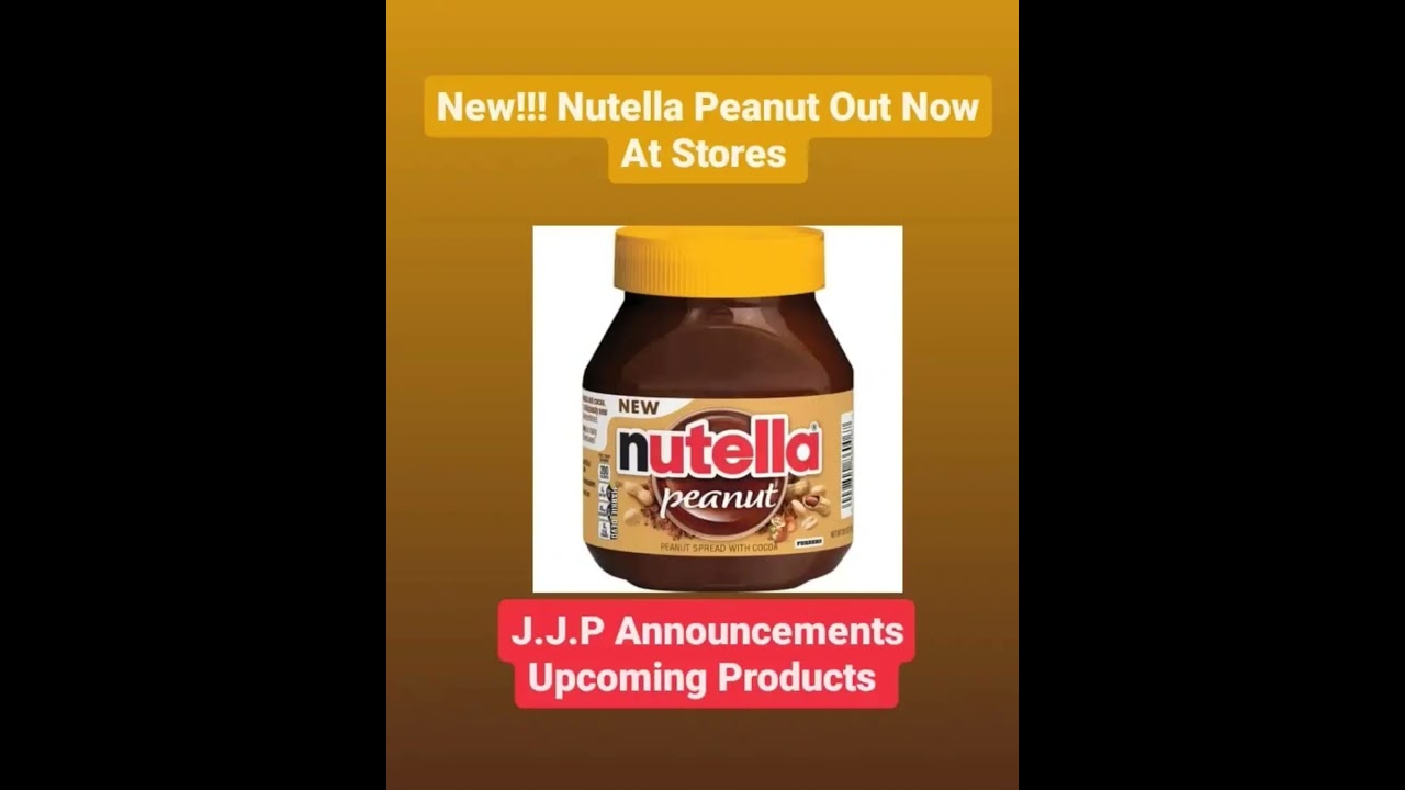 SnackGator on Instagram: WOAH! 😍 New Nutella Peanut Butter