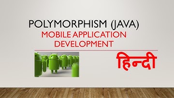 Polymorphism (Lecture 8)