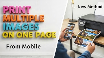 How To Print Multiple Pictures on One Page (Different Sizes) From Your Phone : Easy and Efficient