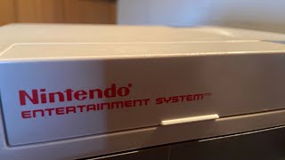 Setting up an NES.￼