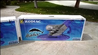 Installing a Zodiac Wahoo Cleaner - YouTube