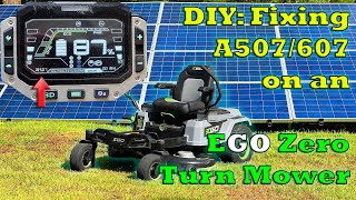 DIY: Fixing A507/607 on an EGO Zero Turn Mower