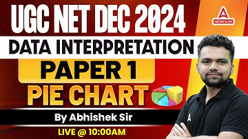 Data Interpretation For UGC NET Paper 1 | Pie chart By Abhishek Kaushik
