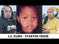 Started From | lil Durk Reaction | Couple Reacts to Started From by lil Durk!