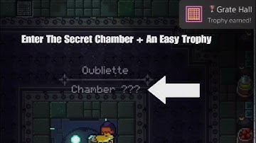 How To Enter the SECRET Chamber! (Grate Hall Trophy) - Enter The Gungeon