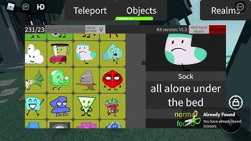 How to find every character in floating island (Find The BFB Characters