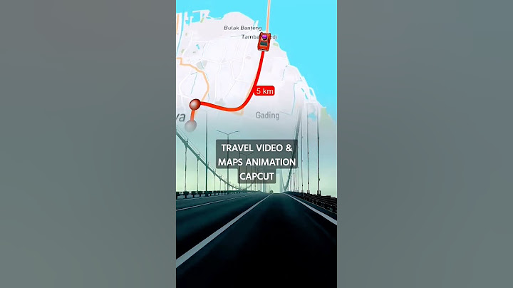 Capcut MAKE TRAVEL VIDEO WITH MAPS ANIMATION Results