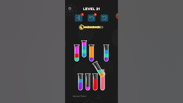 Water Color Sorting|Level 21