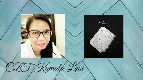 How To Draw Tanglepattern Fescu