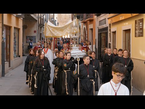 La procesión de resurrección y el encuentro pascual cierran la Semana Santa de Ponferrada