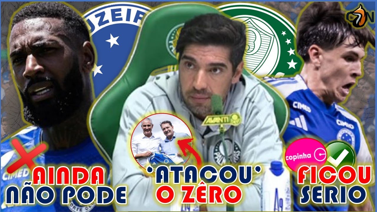 🔥👊🏼 ABEL FALOU BESTEIRA DO CRUZEIRO EM COLETIVA ❌️ GERSON TÁ OFF 🦊 6 NOVOS REFORÇOS PRA COPINHA E+