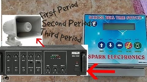 Automatic Timer with Audio output Unbox- English