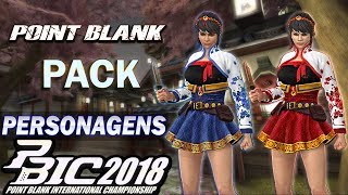 Point Blank LUVAS CT e TR- Pack PERSONAGENS Fusion Hanbok (PBIC 2018) (Keen, Tarantula +) #16