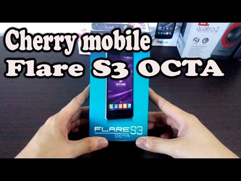 Cherry Mobile Flare S3 Octa Unboxing and First Impression - Pinoytube