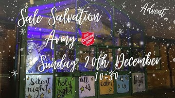 Sale Salvation Army - 4th Advent Service - 20th December 2020