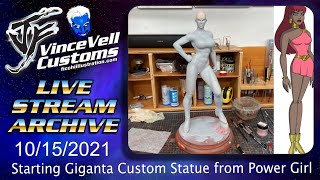 Vincevellcustoms Live Stream - Starting Giganta Custom Work