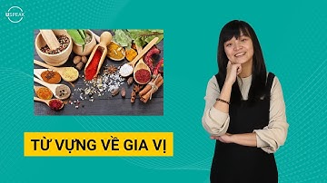 3 PHÚT HỌC TỪ VỰNG | Gia vị - Spice