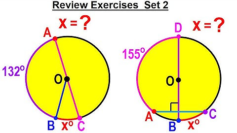 Geometry - Ch. 6: Circles (29 of 39) Review Exercise: Set 2 of 12
