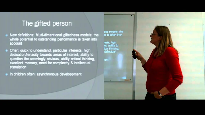 Marie-Lise Schlppy: Are all gifted people also highly sensitive? Part I - Seminar.