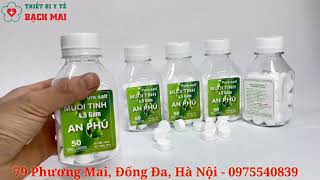 Viên Muối Sinh Lý Tự Pha Nước - Hộp 50 Viên