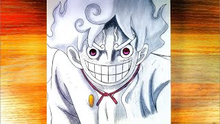 Step-by-step Guide: How To Easily Draw Luffy Gear 5 | Sketch Tutorial