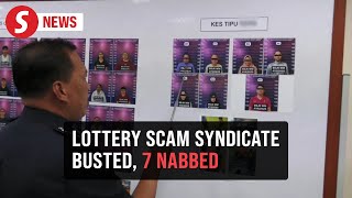 Police Bust Lottery Scam Gang Behind Rm200000 Losses Arrest Seven