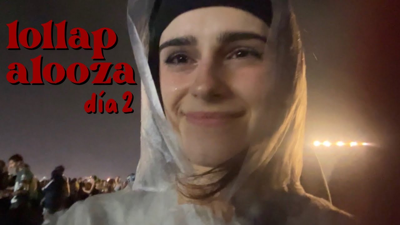 casi muero en tate mcrae + SALÍ EN FLOW!! (vlog LOLLAPALOOZA 2025 día 2)