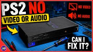 Fix PS2 Fat No Video or Audio | PlayStation 2 Black Screen & Sound Repair