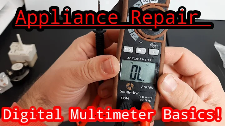 (Appliance Repair Training)(Multimeter Basics 101)