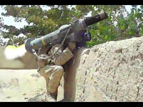 JAVELIN MISSILE FIRED AT TALIBAN IN AFGHANISTAN FIREFIGHT