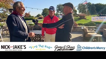 Fore the Kids KC Annual Golf Classic: Todd Leabo with Tom Watson and David Feherty