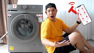 รีวิวเครื่องซักผ้ายุคใหม่ สั่งงานได้จากทุกที่ทั่วโลก!!! จะดีจริงไหม???