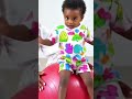 SPEECH THERAPY USING A THERAPY BALL