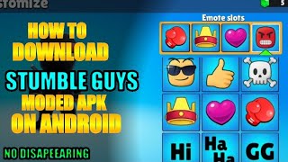 How To Download Mod Apk Of Stumble Guys On Android ? !!😱