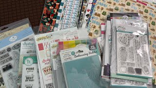 Scraps of Love Scrapbook Store Progressive Shopping haul! #scrapsoflove