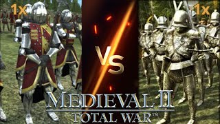 Can Dismounted Gothic Knights Beat Dismounted English Knights?